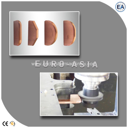 CNC Bus Arc Chamfering Milling Machine for Copper